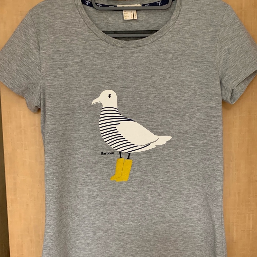 Barbour Seagull T shirt size 4 (S)